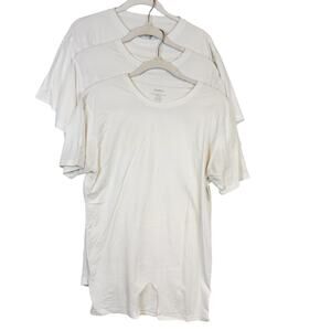 ManMade Pima Cotton 3-Pack T-Shirts Mens - L